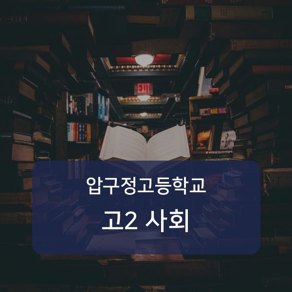 압구정고등학교 고2 사회 1:1 과외 매칭
