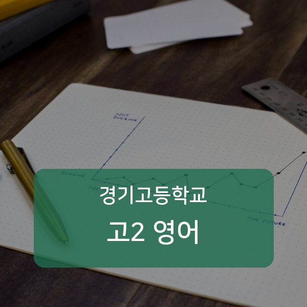 서울 경기고등학교 고2 영어 과외 추천