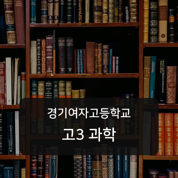 경기여자고등학교 고3 과학 1:1 과외 매칭