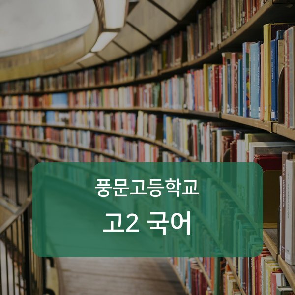 풍문고등학교 고2 국어 1:1 과외 매칭