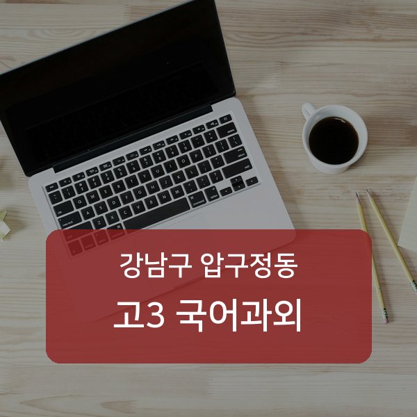 신사중·압구정중·압구정고등 고등학교 3학년 학생 국어 1:1 과외 — 학교 시험 출제 분석 상담