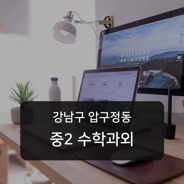 신사중·압구정중·압구정고등 중학교 2학년 학생 수학 1:1 과외 — 학교 시험 출제 분석 상담