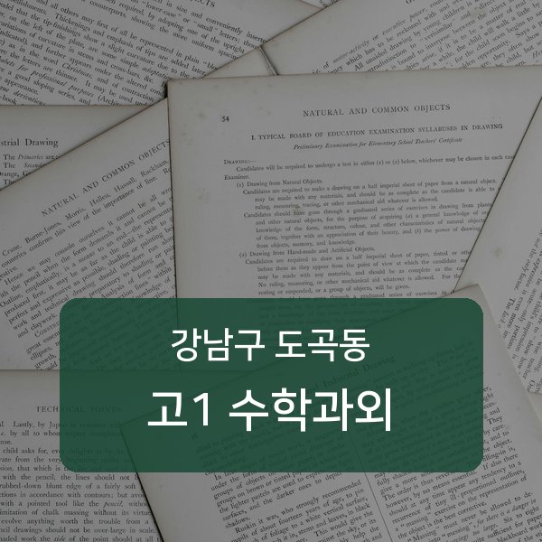 대치중·도곡중·은성중 고등학교 1학년 학생 수학 1:1 과외 — 학교 시험 출제 분석 상담