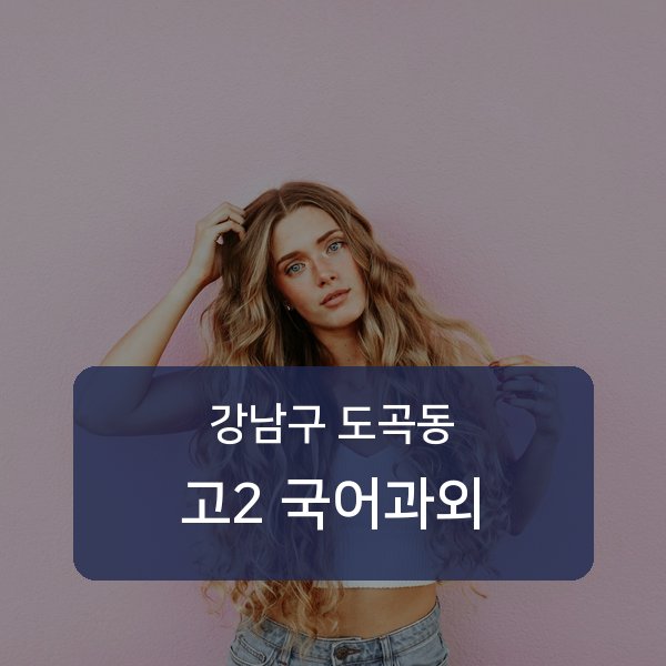 대치중·도곡중·은성중 고등학교 2학년 학생 국어 1:1 과외 — 학교 시험 출제 분석 상담
