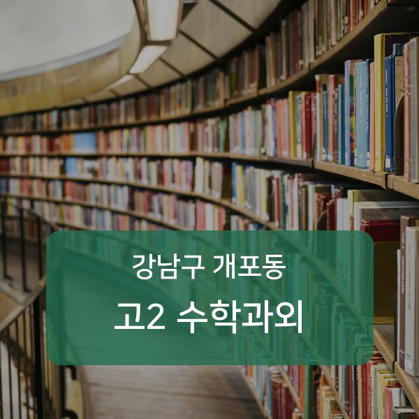 개원중·개포중·구룡중 고등학교 2학년 학생 수학 1:1 과외 — 학교 시험 출제 분석 상담