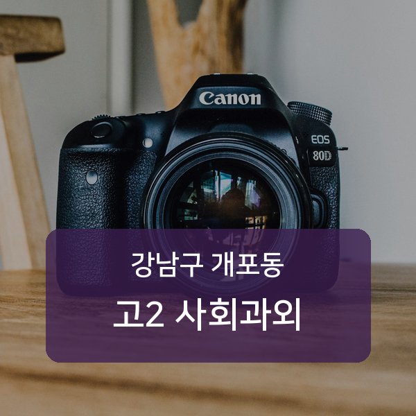 개원중·개포중·구룡중 고등학교 2학년 학생 사회 1:1 과외 — 학교 시험 출제 분석 상담