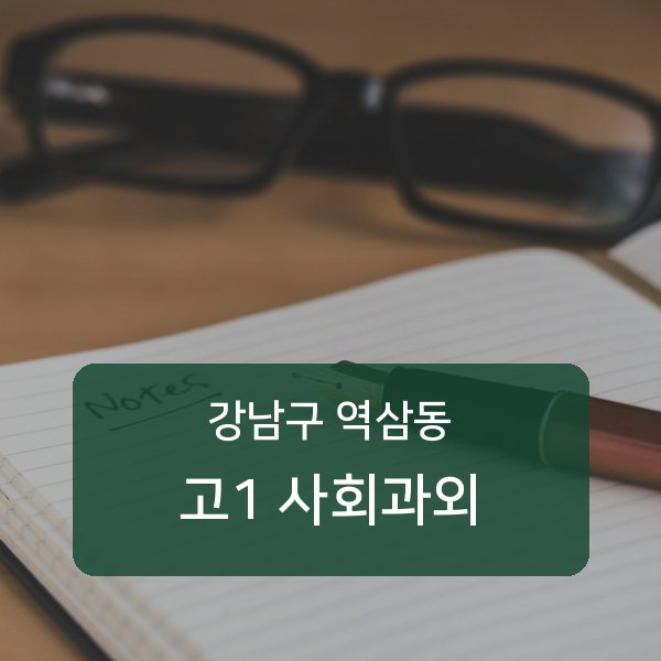 역삼중·진선여자중·진선여자고등 고등학교 1학년 학생 사회 1:1 과외 — 학교 시험 출제 분석 상담